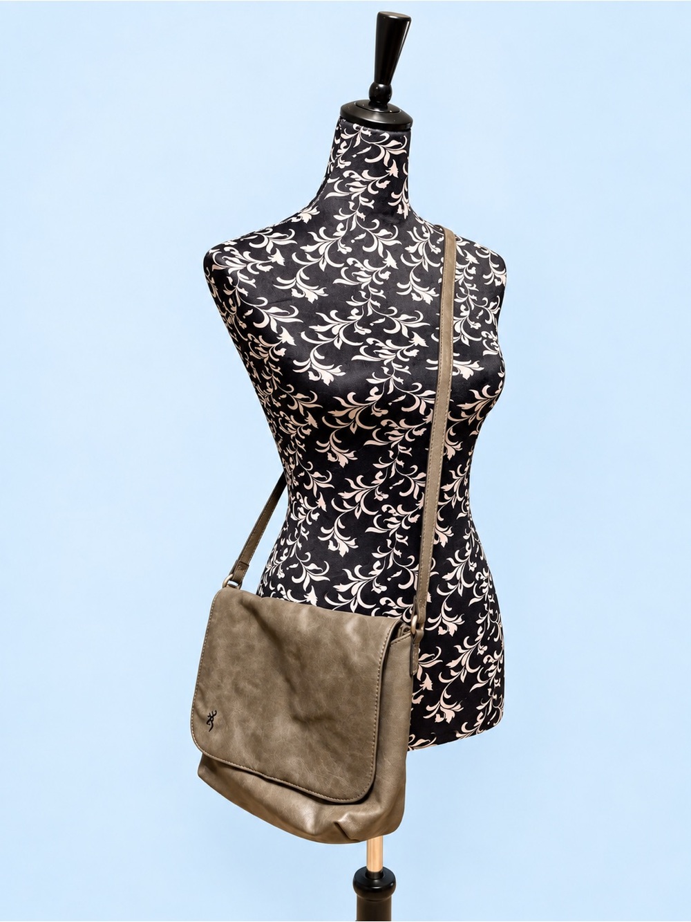 🤎 Browning Sierra Concealed Carry Crossbody Bag | Charcoal Gray | Like New